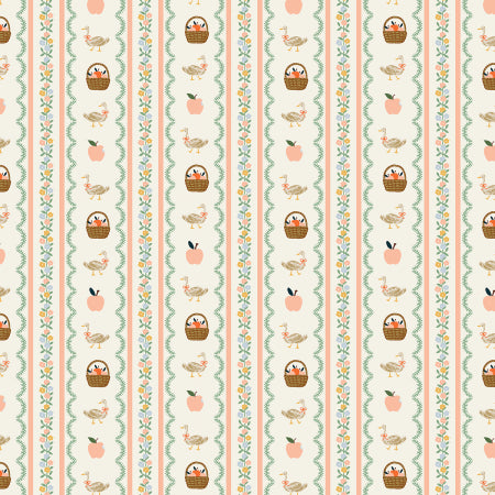 Home Sweet Home: Farmhouse Stripe in Cream