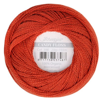 Candy Floss: Organic Mercerized Cotton (Multiple Colors)
