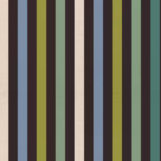 Picnic Wovens: Stripe in Veggie