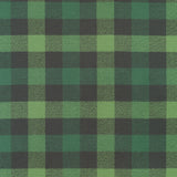 Mammoth Flannel: Sage Buffalo Check