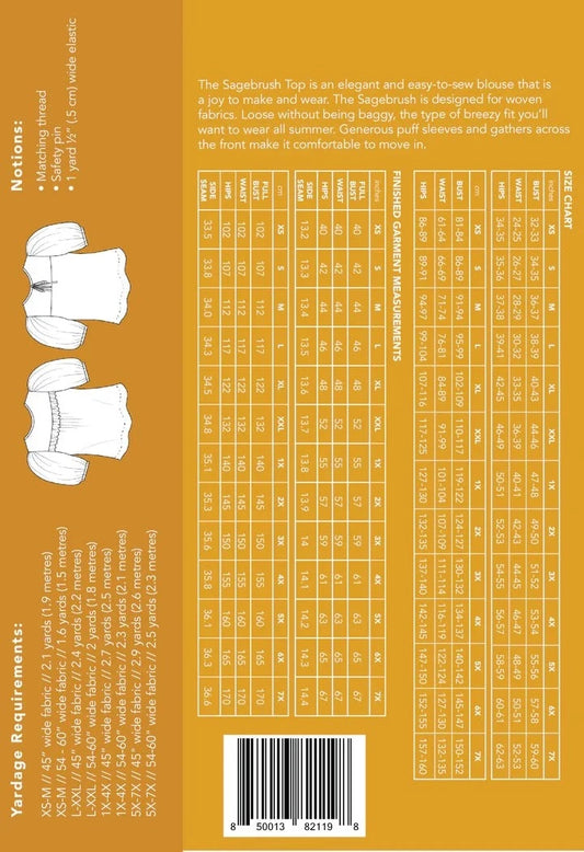 Friday Pattern Co: Sagebrush Top