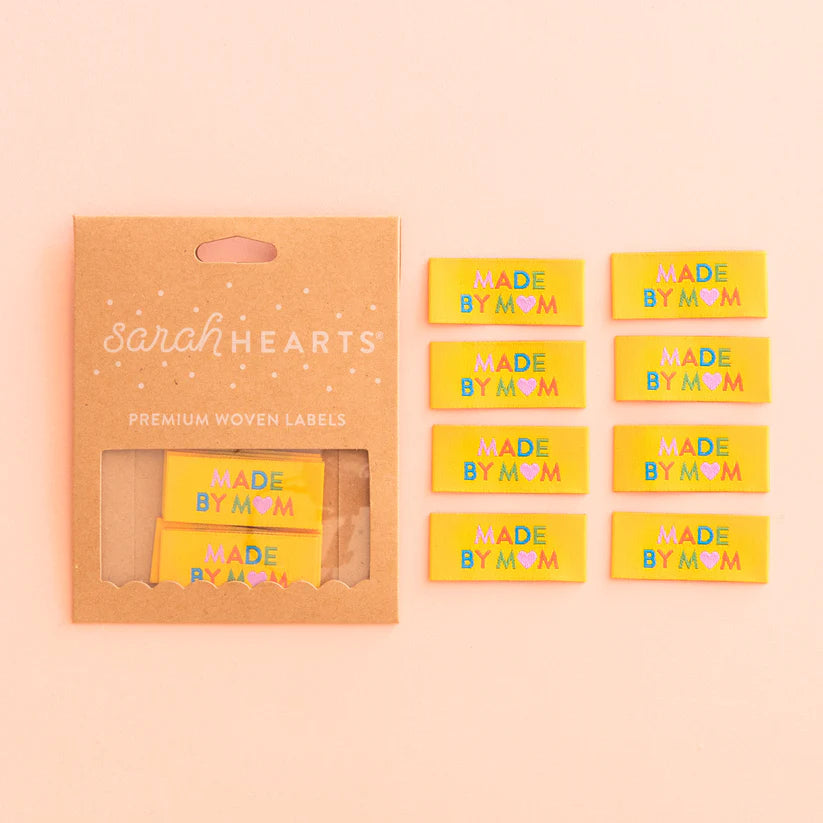Sarah Hearts Labels: Made by Mom