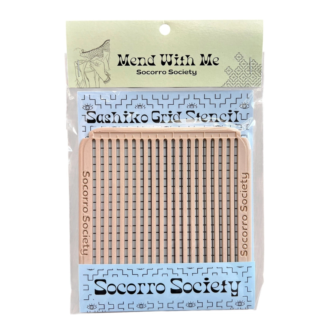 Sashiko Grid Stencil