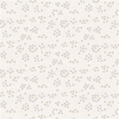 Shhh...: Scattered Floral in Taupe