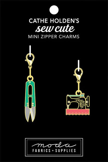 Cathe Holden Zipper Charms - Multiple Designs