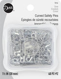 Dritz Curved Safety Pins - 1.5"