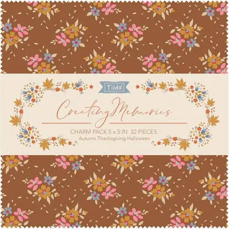 Tilda: Creating Memories Charm Pack in Autumn
