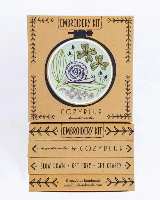 Slow + Steady Embroidery Kit