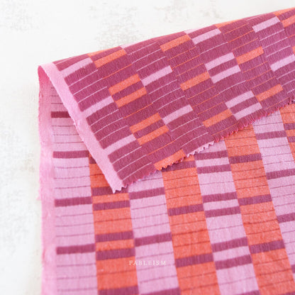 Lucky Loom: Southwest Stripe in Berry
