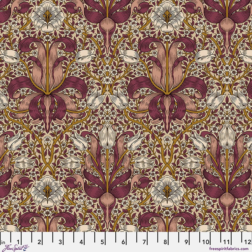 Lodden by Morris & Co: Spring Thicket in Barbed Berry