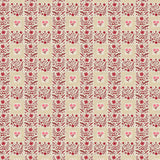 Petite Petals: Squares in White & Red