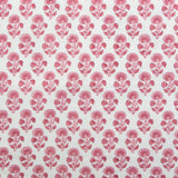 Indian Block Prints: Stamp Floral in Pink