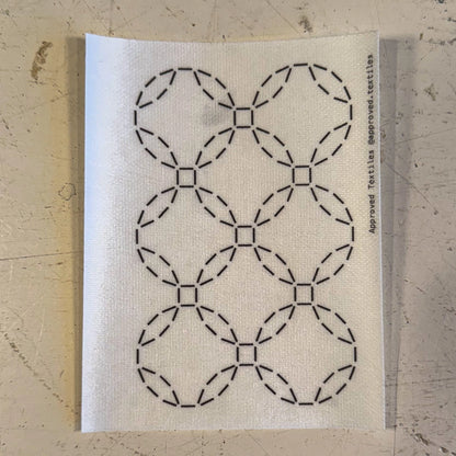 Mending + Embellishment Transfer: Squaring the Circle (Minimal Mending Series)