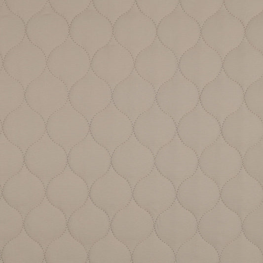 Stepped Double-Sided Quilted Fabric in Sand