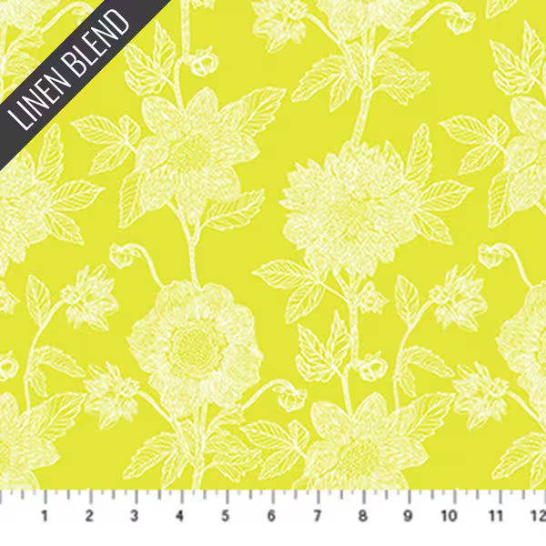 Silhouette: Stitched Dahlia in Sun