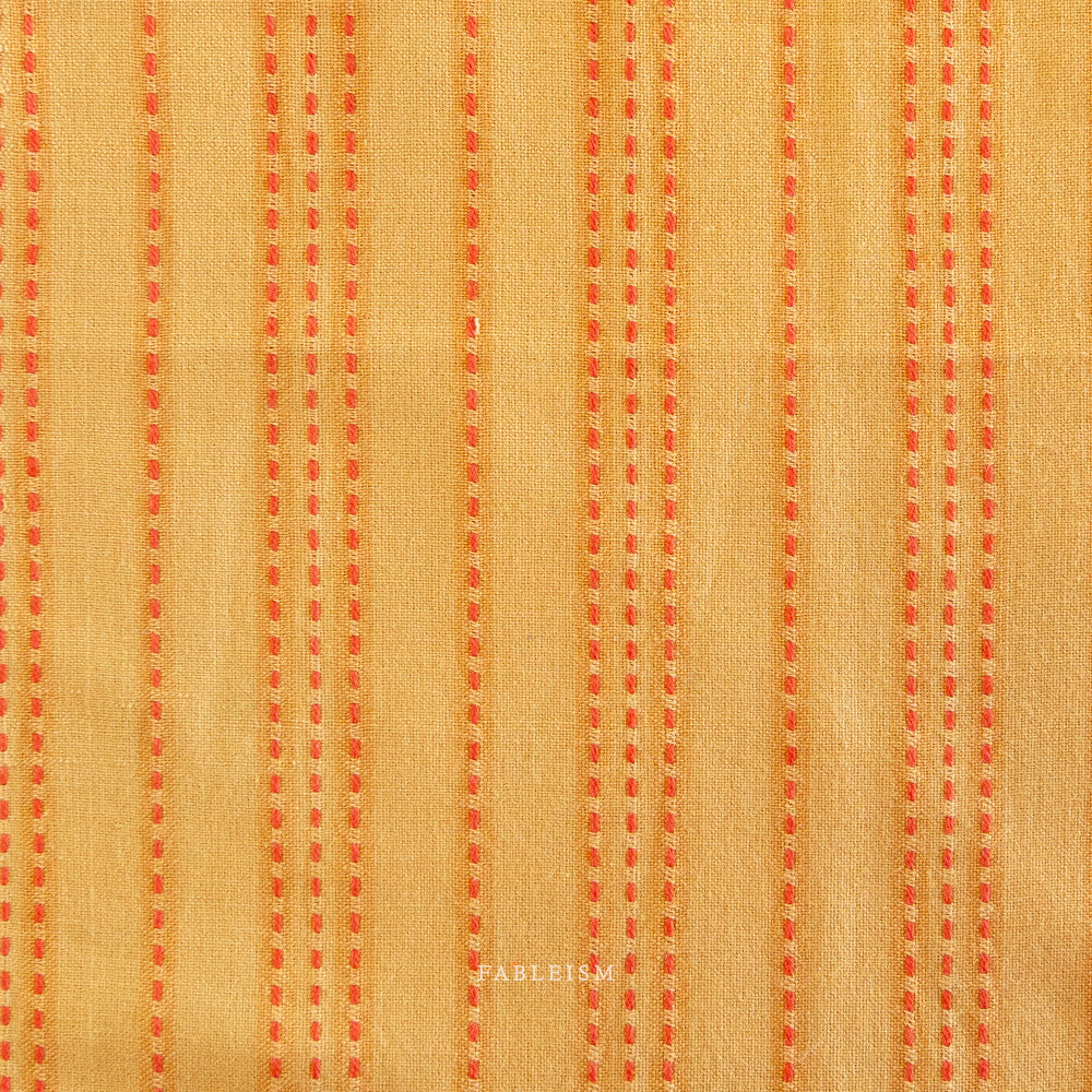 Lucky Loom: Stitch Stripe in Tumeric