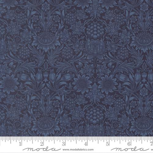 Morris Muse: Sunflower Damask in Twilight