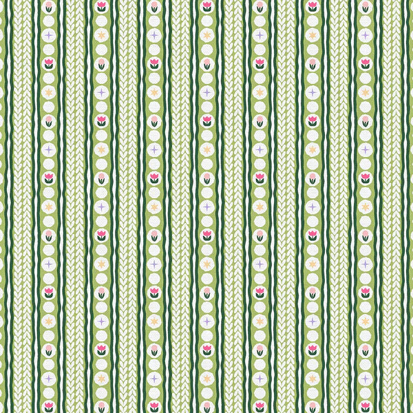 Cozy Cottage Blenders: Sweater Stripe in Green