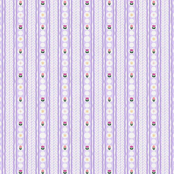 Cozy Cottage Blenders: Sweater Stripe in Purple