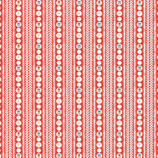 Cozy Cottage Blenders: Sweater Stripe in Red