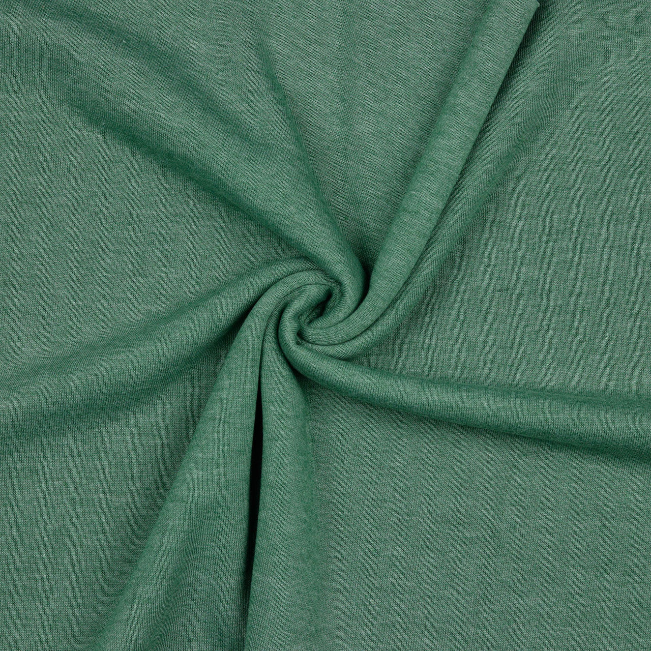 Sweat Melange Brushed: Dark Mint