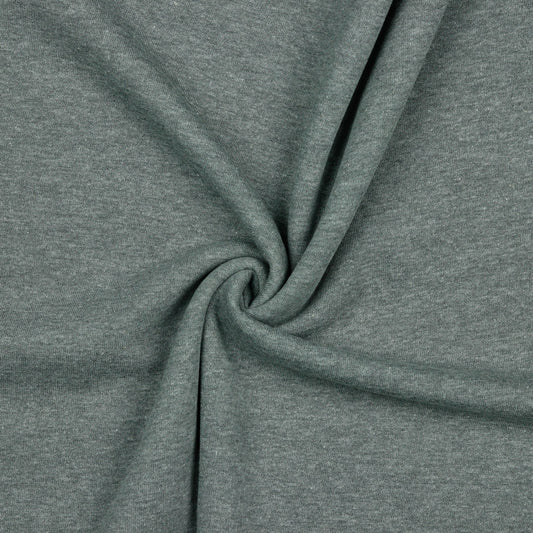 Sweat Melange Brushed: Grey