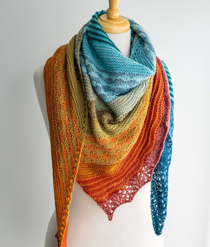 Symphony Shawl: Colorwork & Lace w/ Sarah
