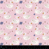 Petite Prints: Swimming in Stars in Rose