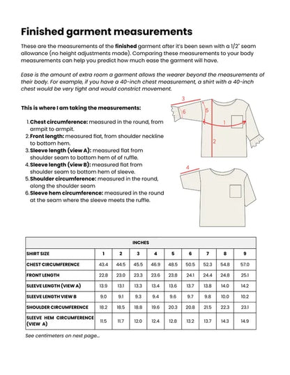 Saltwater Shirt Pattern