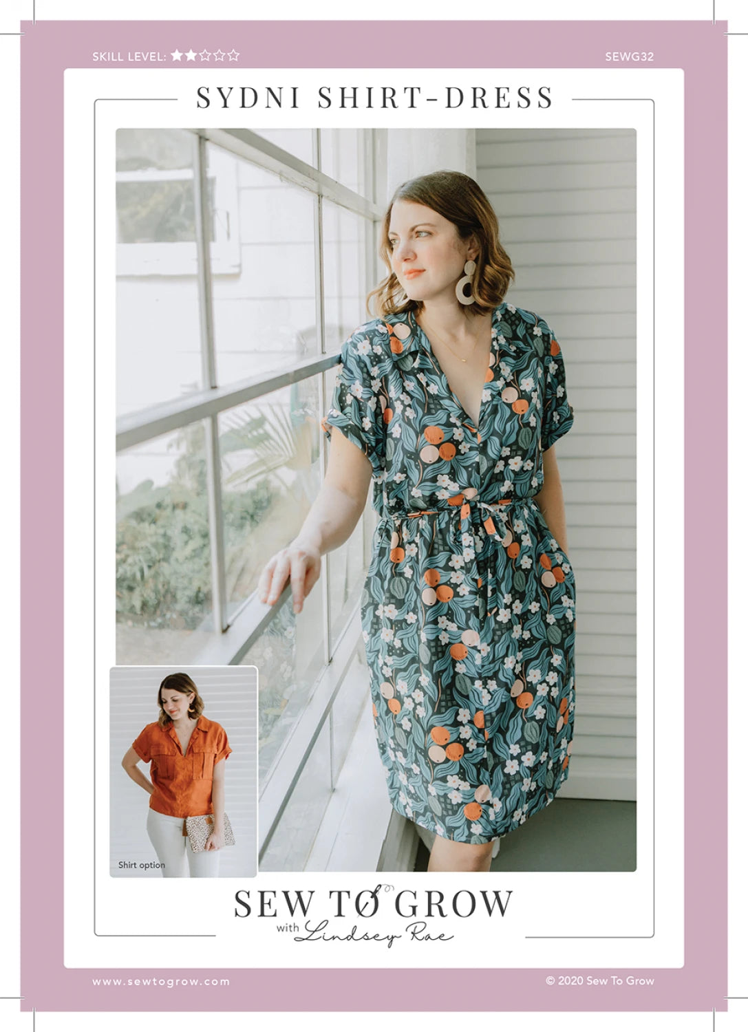 Sew to Grow: Sydni Shirt-Dress