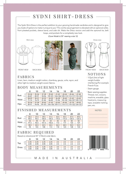 Sew to Grow: Sydni Shirt-Dress