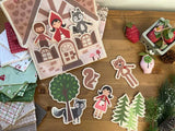 To Grandmother's House: Storybook Felt Doll & Bag Set Panel
