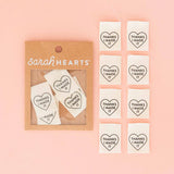 Sarah Hearts Labels: Thanks I Made It Labels