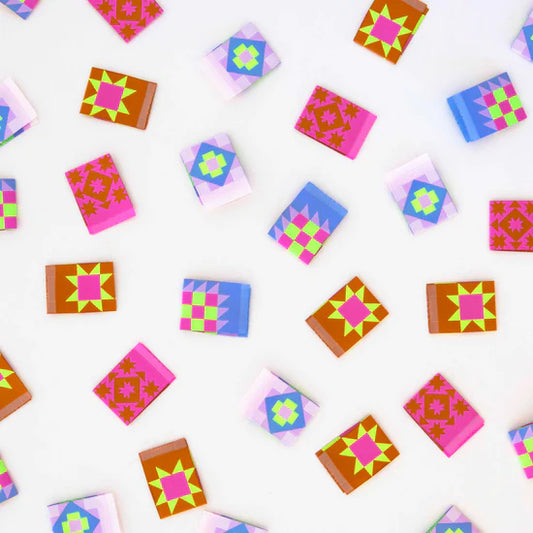 Sarah Hearts Labels: Then Came June Quilt Block Multipack