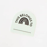 This Belongs To Vinyl Sticker