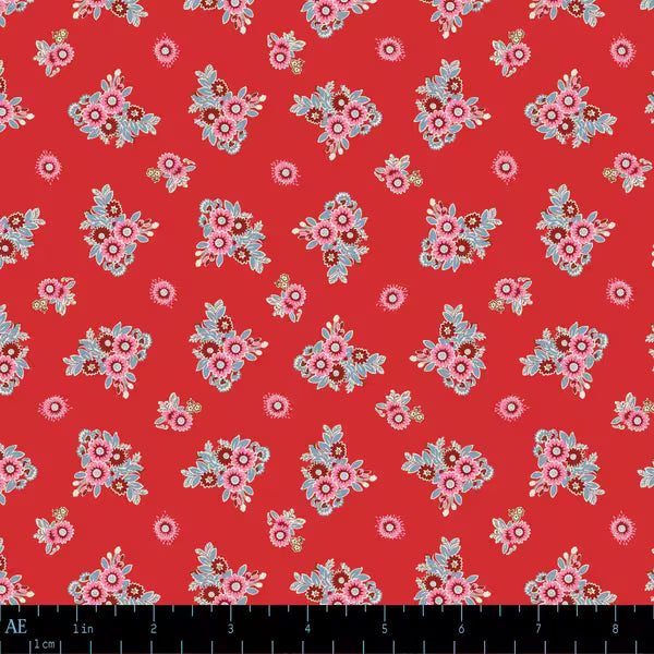 Creme de la Crayon: Threadwork Trellis in Confiture Rose