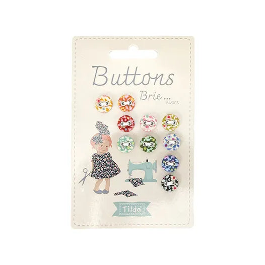 Tilda: Brie Basics Buttons, 10 pcs
