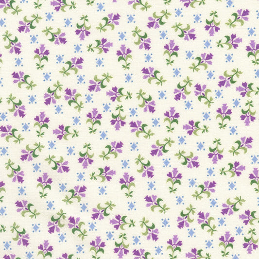 Fabric Market: Tiny Bouquets in Heather