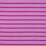 Cotton Towel Fabric in Yarn Dyed Stripes: Fuchsia & Pink