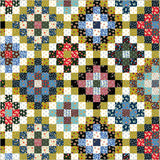 Pocket Posies: Trip Around the Garden Whole Cloth in Multi