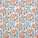 Indian Block Prints: Trumpet Vines in Winter