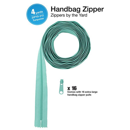 By Annie Zipper by the Yard - 4 yds (Multiple colors)