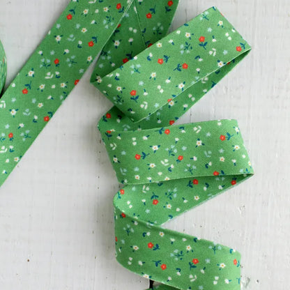 2.5" Bessie Pearl Bias Quilt Binding - By The Yard