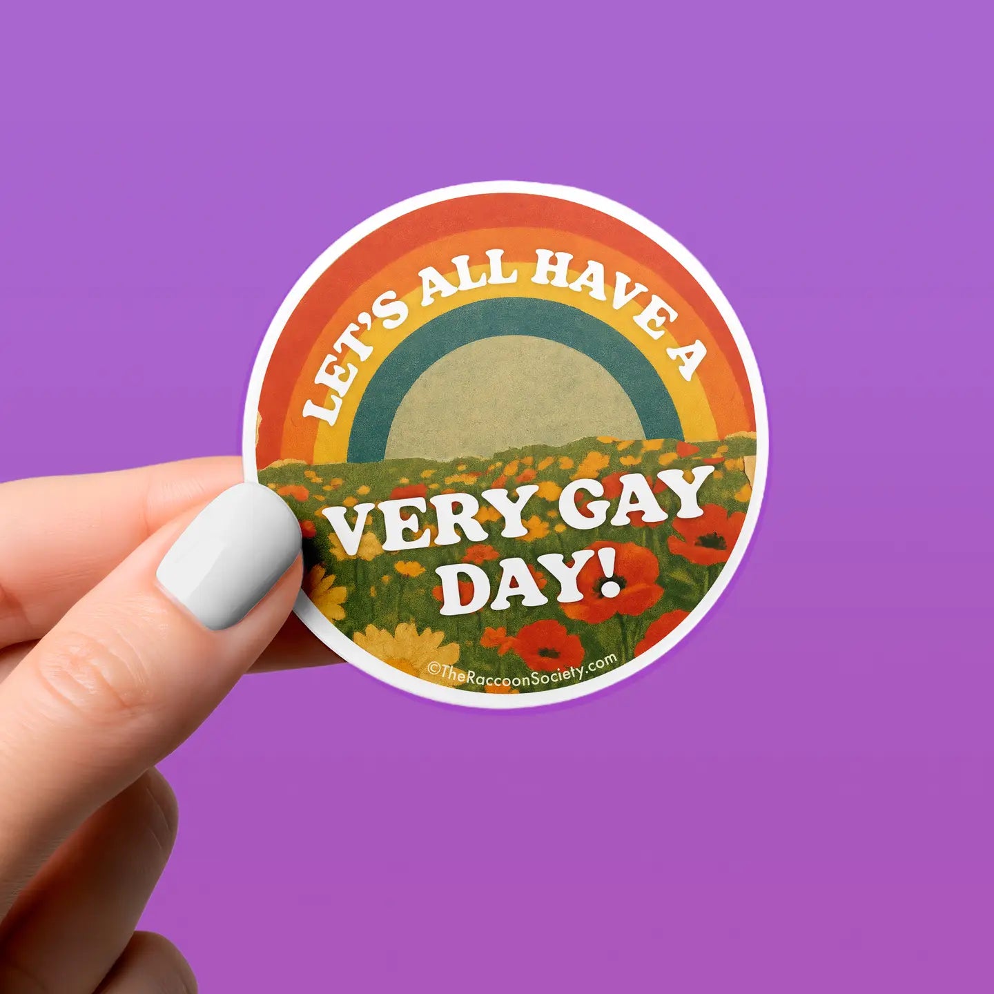 The Raccoon Society Vinyl Stickers