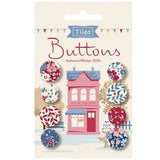 Tilda: Village Life Buttons in Cool