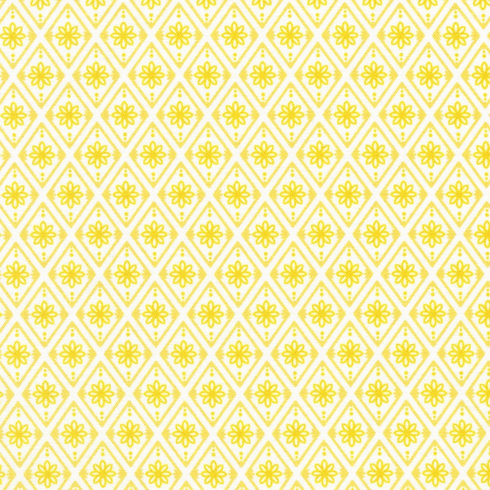 Fabric Market: Wallpaper Floral in Sunshine