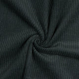 Washed Corduroy in Dark Grey