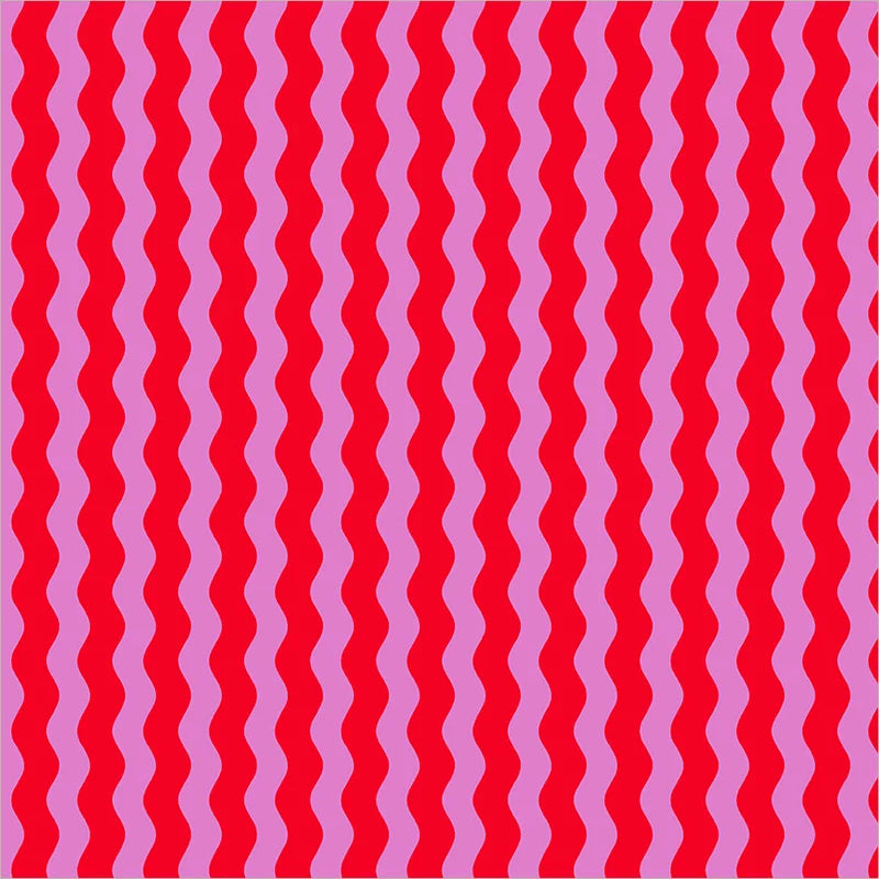 Annabel's Blenders: Waves in Red and Pink