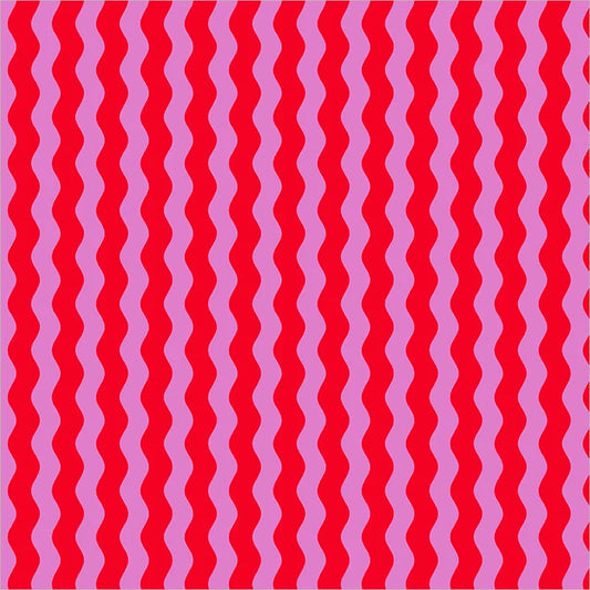 Annabel's Blenders: Waves in Red and Pink