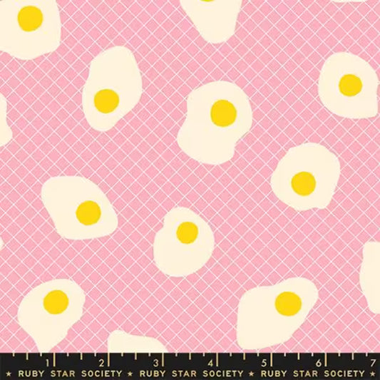 Egg & Friends: Fried Eggs in Pink